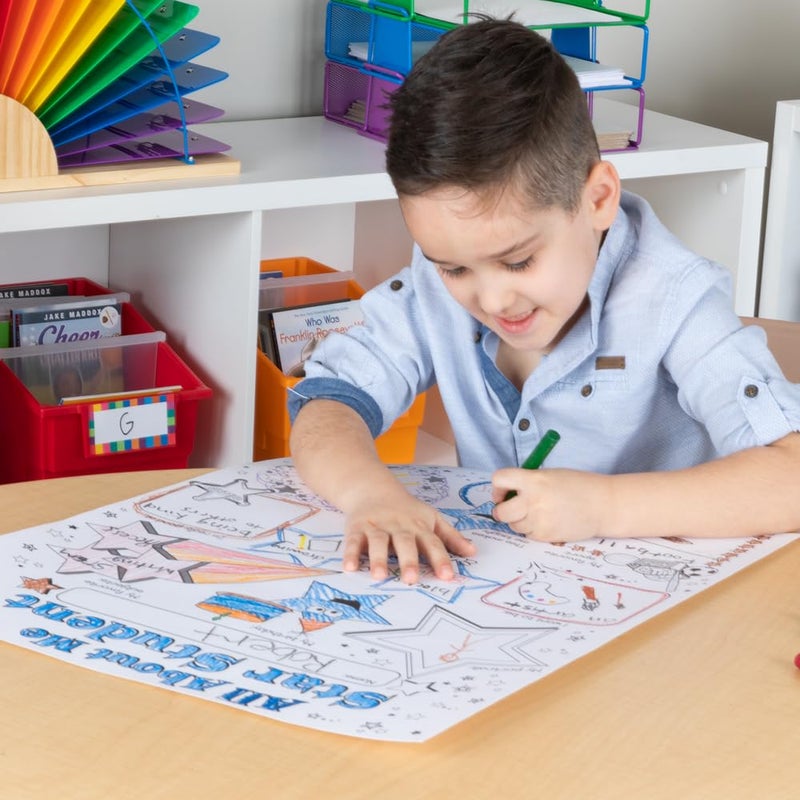 Really Good Stuff Ready-to-Decorate All About Me Star Student Posters - 24 Posters - Image 5